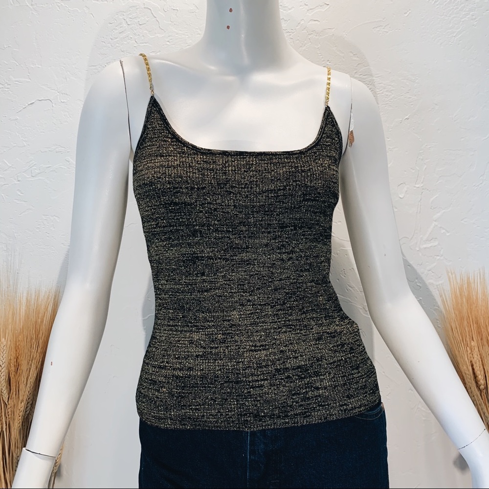 Black and Gold Tank